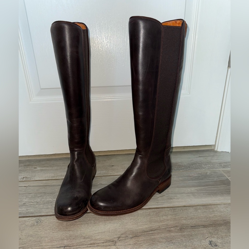 Frye Brown Leather Boots